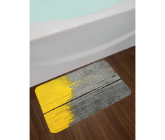 Vintage Wooden Board Bath Mat