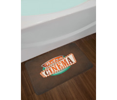 Retro Cinema Bath Mat