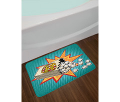 Retro Popcorn Bath Mat