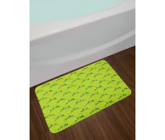 Country House on Hills Bath Mat