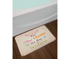 Ornamental Pattern Bath Mat