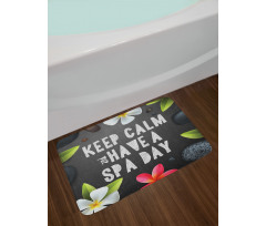 Keep Calm Have a Spa Day Bath Mat