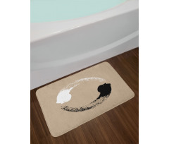 Human Portraits Bath Mat