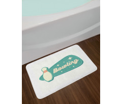 Vintage American Hobby Bath Mat