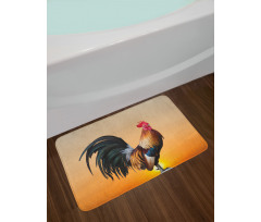 Farm Animal Sunrise Bath Mat