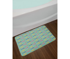 Kids Cartoon Nautical Bath Mat