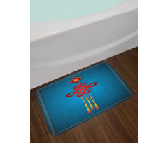 Hanging Knot Bath Mat