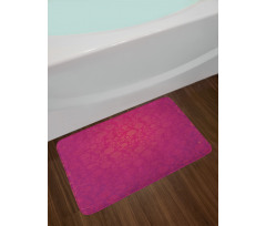 Lotus Pattern Bath Mat