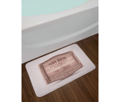 Antique Saloon Door Bath Mat