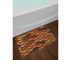 Medieval Scale Pattern Bath Mat