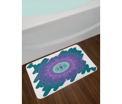 Doodle Mandala Bath Mat