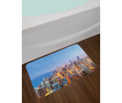 Vibrant City Bath Mat