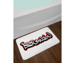 Urban Hip-hop Culture Bath Mat