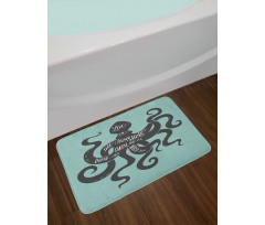 Inspiration Message Graphic Bath Mat