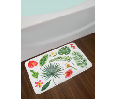 Lush Jungle Rainforest Bath Mat