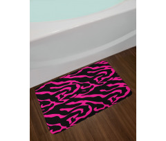 Exotic Safari Stripe Bath Mat