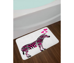 Romantic Animal Bath Mat