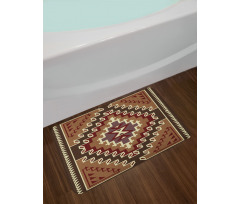 Pixel Art Design Bath Mat