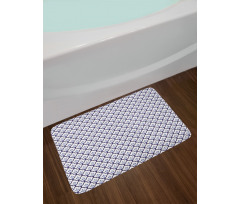 Delftware Scales Design Bath Mat