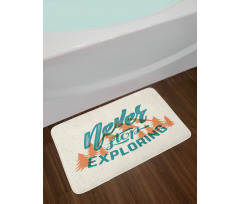 Mountain and Forest Bath Mat