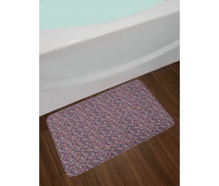 Mushrooms Onion Rings Bath Mat