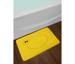 Wise Words Circle Bath Mat