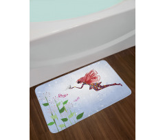 Butterfly Wing Fairy Bath Mat