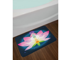 Lotus Flower Muladhara Bath Mat