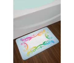 Victorian Motif Bath Mat