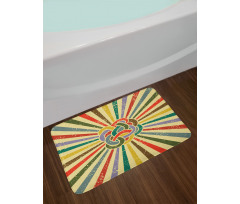 Sixties Design Bath Mat