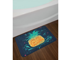 Hello Summer Aloha Bath Mat