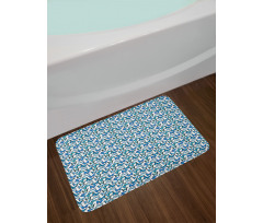 Watercolor Wings Bath Mat