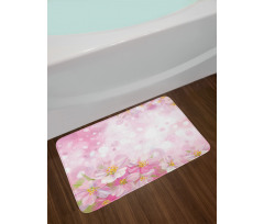 Blossoming Spring Tree Bath Mat