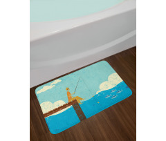 Underwater Life Design Bath Mat