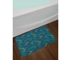 Girly Crowns Tiaras Bath Mat