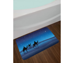 3 Kings from the East Bath Mat
