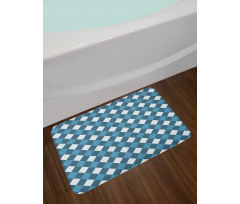 Mosaic Plaid Bath Mat