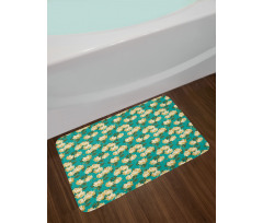 English Roses Bath Mat