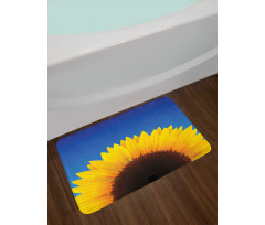 Sunflower Leaf Bath Mat