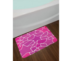 Mosaic Stained Glass Bath Mat