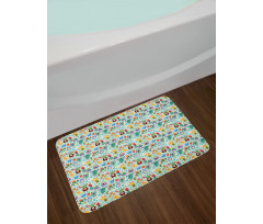 Monster Friends Bath Mat