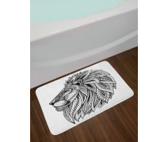 Wild Safari Animal Bath Mat