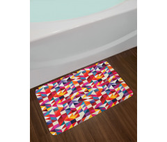 Bauhaus Style Pattern Bath Mat