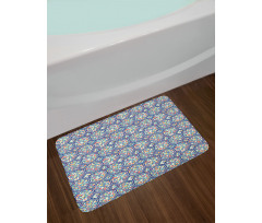 Triangles Tiles Artwork Bath Mat