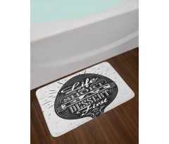 Creative Spoon Design Bath Mat