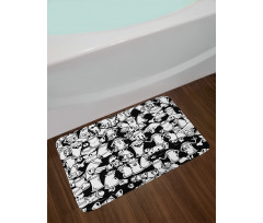 Devil Spray Cans Bath Mat