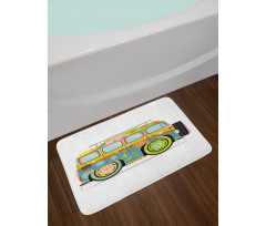 Hippie Campervan Bath Mat