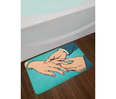 Pop Art Design Bath Mat