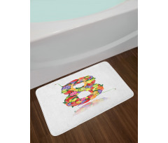 Fruitful 8 Colorful Bath Mat