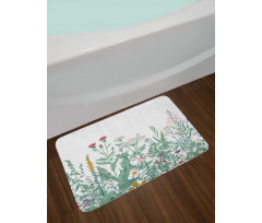 Cow Parsley Musk Mallow Bath Mat